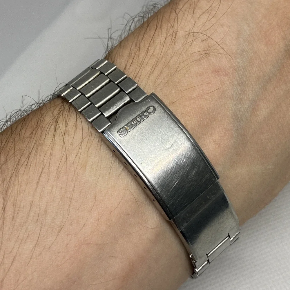 Seiko Type II 34mm Quartz 7123-7080 Day/Date - Running - Read !!